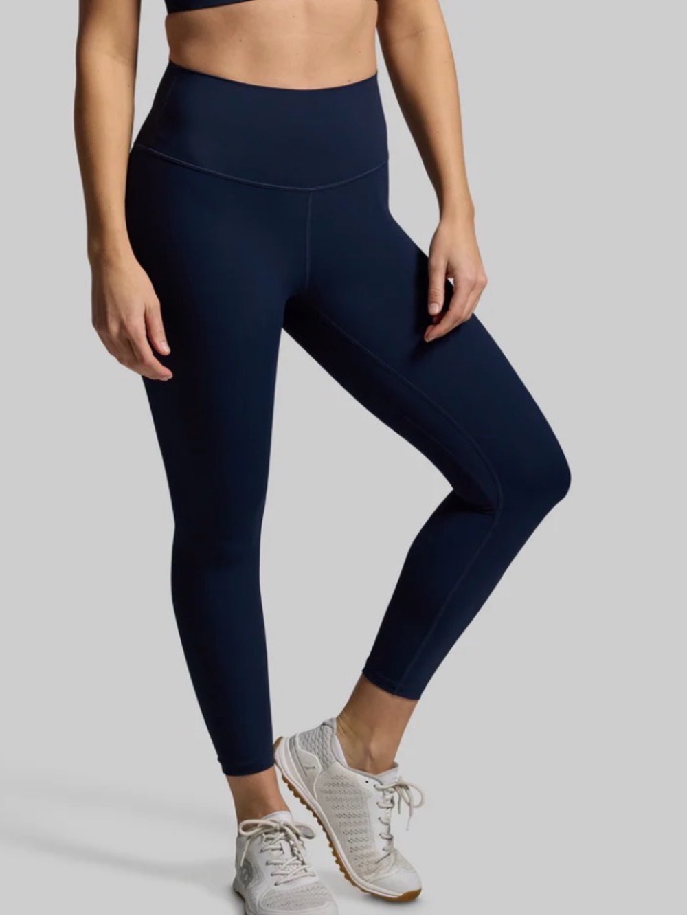 Born Primitive Leggings Size Medium Navy Blue Stretch High Rise